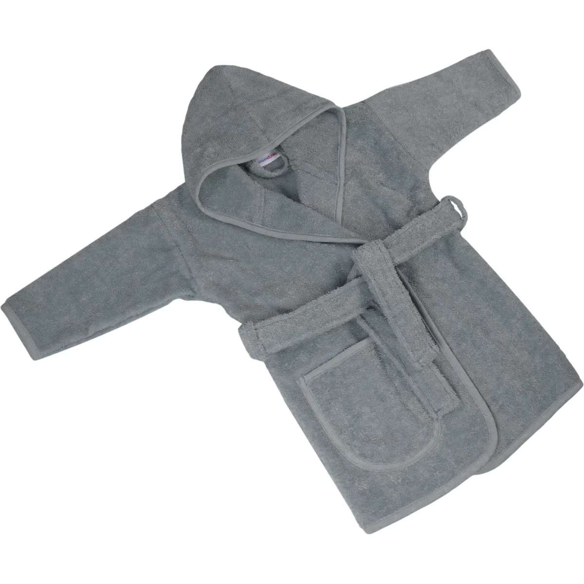 MamaLoes Badstof Licht Blauw 0-1jr Badjas ML010303 6 MamaLoes Badstof Licht Blauw 0-1jr Badjas ML010303 - Afbeelding 4