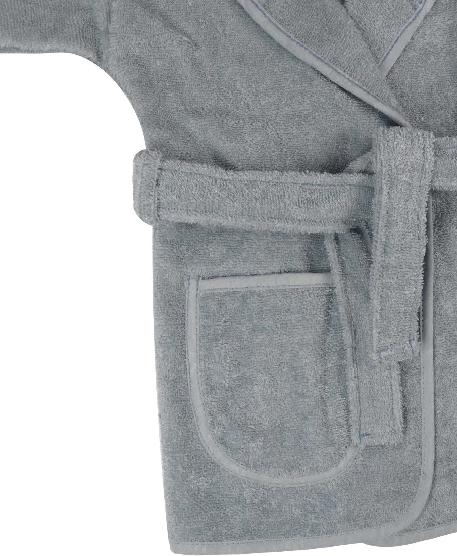 MamaLoes Badstof Licht Blauw 0-1jr Badjas ML010303 8 MamaLoes Badstof Licht Blauw 0-1jr Badjas ML010303 - Afbeelding 6