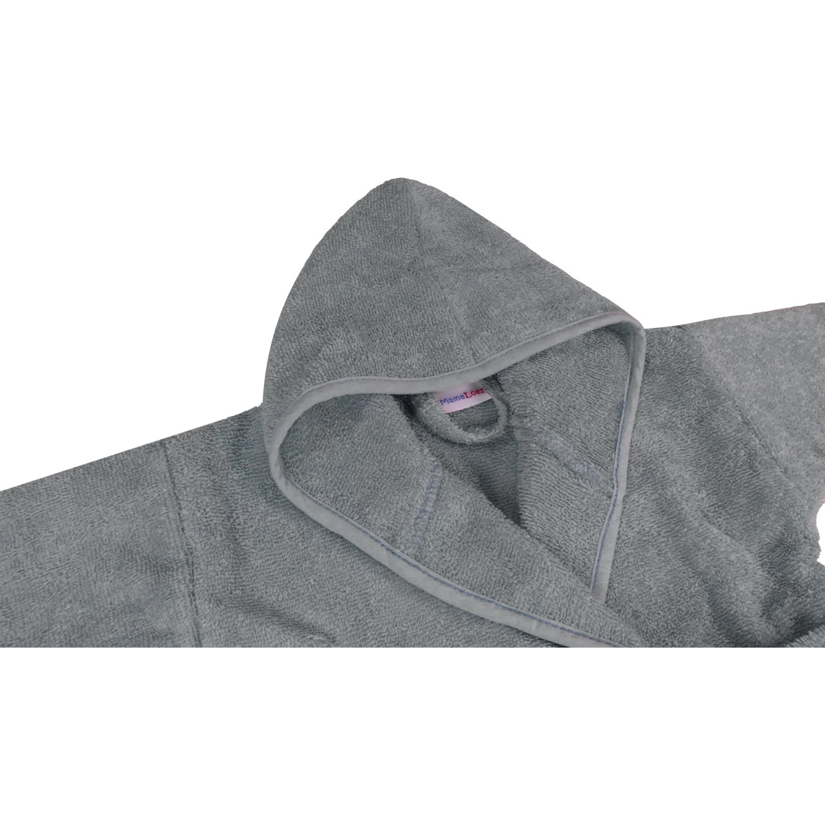 MamaLoes Badstof Licht Blauw 0-1jr Badjas ML010303 9 MamaLoes Badstof Licht Blauw 0-1jr Badjas ML010303 - Afbeelding 7