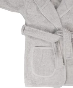 MamaLoes Badstof Light Grey 1-2jr Badjas ML5386 -Babyproducten  Winkel mamaloes badstof light grey 0 1jr badjas ml5086 01 1