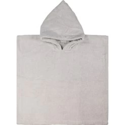 MamaLoes Badstof Light Grey Baby Poncho ML5286