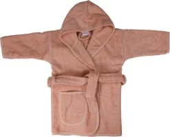 MamaLoes Badstof Light Pink 1-2jr Badjas ML5385 -Babyproducten  Winkel mamaloes badstof light pink 1 2jr badjas ml5385 02