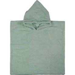 MamaLoes Badstof Stone Green Baby Poncho ML5287