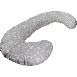 MamaLoes Botanical Animals Grijs C-vorm Voedingskussen ML020410