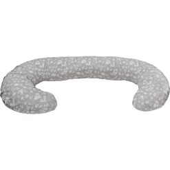 MamaLoes Botanical Animals Grijs C-vorm Voedingskussen ML020410 9 MamaLoes Botanical Animals Grijs C-vorm Voedingskussen ML020410 -Babyproducten Winkel mamaloes botanical animals grijs c vorm voedingskussen ml020410 3