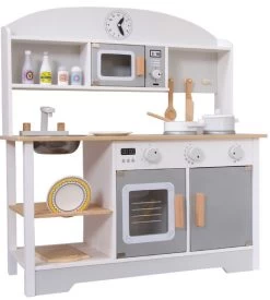 Eco Toys Grijs Moderne Houten Kinderkeuken HC491072 -Babyproducten  Winkel mamaloes eco toys grijs moderne houten keuken hc491072 jpg2