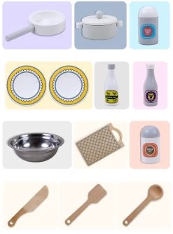 Eco Toys Grijs Moderne Houten Kinderkeuken HC491072 -Babyproducten  Winkel mamaloes eco toys grijs moderne houten keuken hc491072 jpg 5