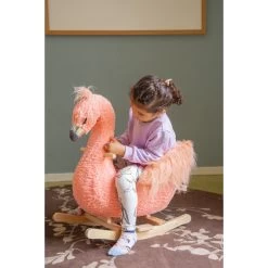 MamaLoes Flamingo Hobbeldier ML050403 -Babyproducten  Winkel mamaloes flamingo hobbeldier ml050403 02
