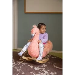 MamaLoes Flamingo Hobbeldier ML050403 -Babyproducten  Winkel mamaloes flamingo hobbeldier ml050403 04