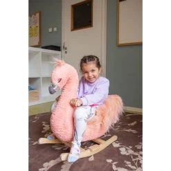 MamaLoes Flamingo Hobbeldier ML050403 -Babyproducten  Winkel mamaloes flamingo hobbeldier ml050403 05