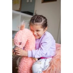 MamaLoes Flamingo Hobbeldier ML050403 -Babyproducten  Winkel mamaloes flamingo hobbeldier ml050403 06