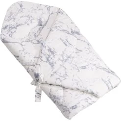 Babyproducten Winkel 9 Babyproducten Winkel -Babyproducten Winkel mamaloes marmer wit wikkeldeken ml020702 02