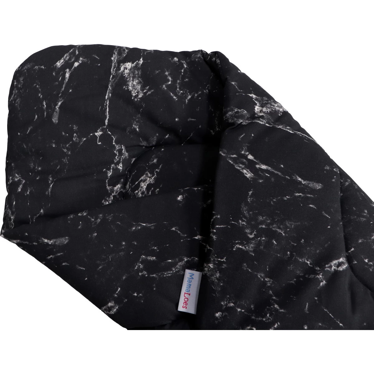 Mamaloes Marmer Zwart Wikkeldeken ML020703 5 Mamaloes Marmer Zwart Wikkeldeken ML020703 - Afbeelding 3