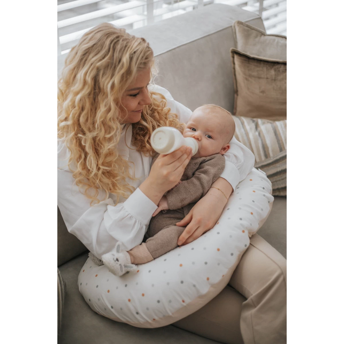 MamaLoes Panther Army Green Medium Voedingskussen ML2038 8 MamaLoes Panther Army Green Medium Voedingskussen ML2038 - Afbeelding 6