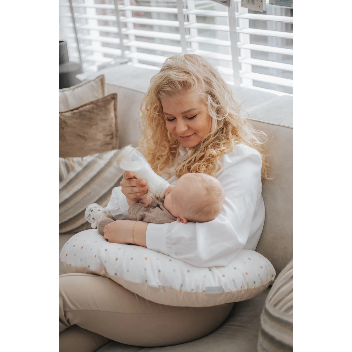 MamaLoes Panther Army Green Medium Voedingskussen ML2038 9 MamaLoes Panther Army Green Medium Voedingskussen ML2038 - Afbeelding 7