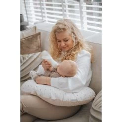 MamaLoes Paddenstoeltjes Medium Voedingskussen ML020304 -Babyproducten  Winkel mamaloes stippen medium voedingskussen ml020303 11 3