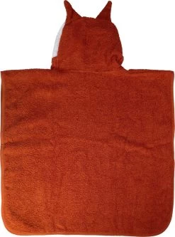 MamaLoes Vos Baby Poncho ML010502 -Babyproducten  Winkel mamaloes vos baby poncho ml010502 3