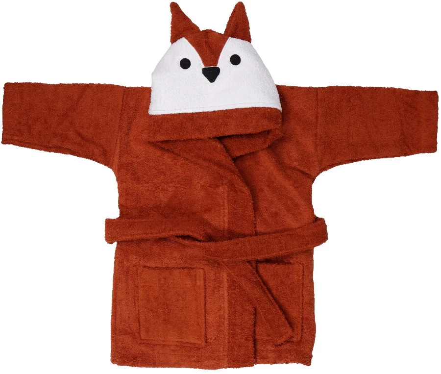 MamaLoes Vos 0-1 Jaar Badjas ML 5032 4 MamaLoes Vos 0-1 Jaar Badjas ML 5032 - Afbeelding 2