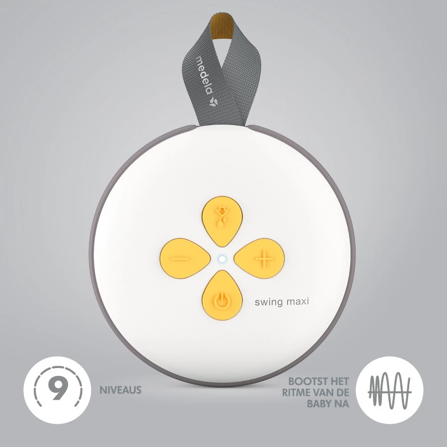 Medela Swing Maxi 2021 Dubbele Elektrische Borstkolf 101041611 8 Medela Swing Maxi 2021 Dubbele Elektrische Borstkolf 101041611 - Afbeelding 6