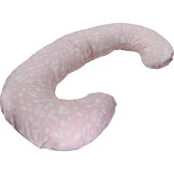 MamaLoes Botanical Animals Roze C-vorm Voedingskussen ML020409 -Babyproducten  Winkel ml020409 01