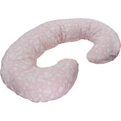 MamaLoes Botanical Animals Roze C-vorm Voedingskussen ML020409