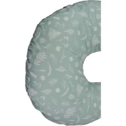 MamaLoes Botanical Animals Stone Green C-vorm Voedingskussen ML020411 -Babyproducten  Winkel ml020411 02