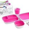 Munchkin Colour Me Roze 7-delig Dinerset 051914