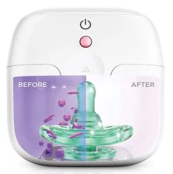 Munchkin Mini Kubus Speensterilisator 051849 13 Munchkin Mini Kubus Speensterilisator 051849 -Babyproducten Winkel munchkin mini kubus sterilisator 1