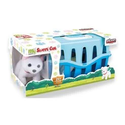 Pilsan My Cute Cat Blauw Knuffel Met Reismand En Accessoires 03 596 -Babyproducten  Winkel pilsan my cute cat blauw knuffel 03 596 2