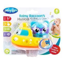 Playgro Rainy Raccoon Submarine Muzikaal Badspeeltje P4087629 -Babyproducten  Winkel playgro rainy raccoon submarine muzikaal badspeeltje p4087629 013