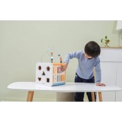 PolarB Houten 8-in-1 Activiteiten Box 44098 -Babyproducten  Winkel polarb houten 8 in 1 activiteiten box 7