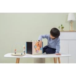 PolarB Houten 8-in-1 Activiteiten Box 44098 -Babyproducten  Winkel polarb houten 8 in 1 activiteiten box 8