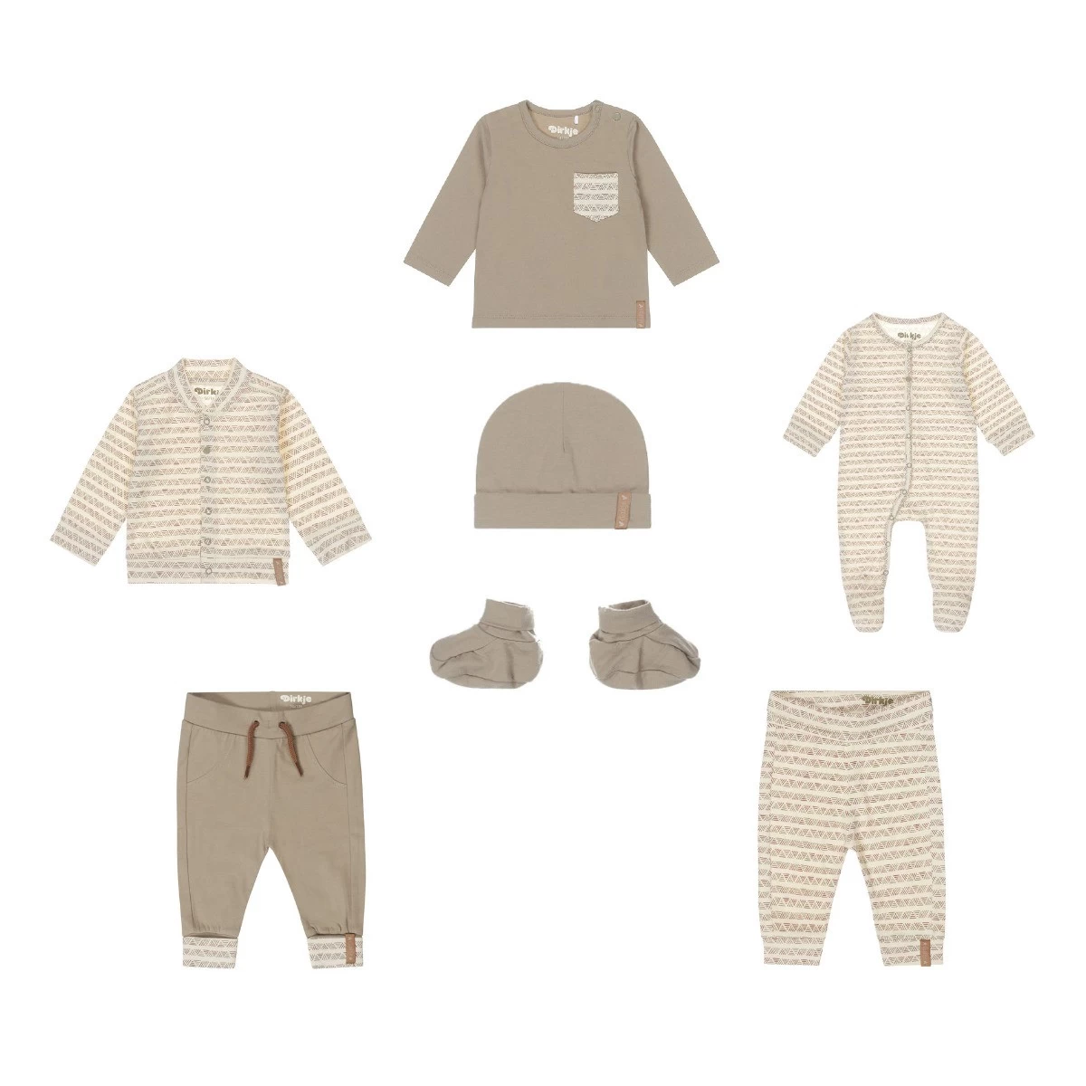 Dirkje Boys Bio Cotton Maat 56 7-delige Kledingset S48514S-31 W23 3 Dirkje Boys Bio Cotton Maat 56 7-delige Kledingset S48514S-31 W23