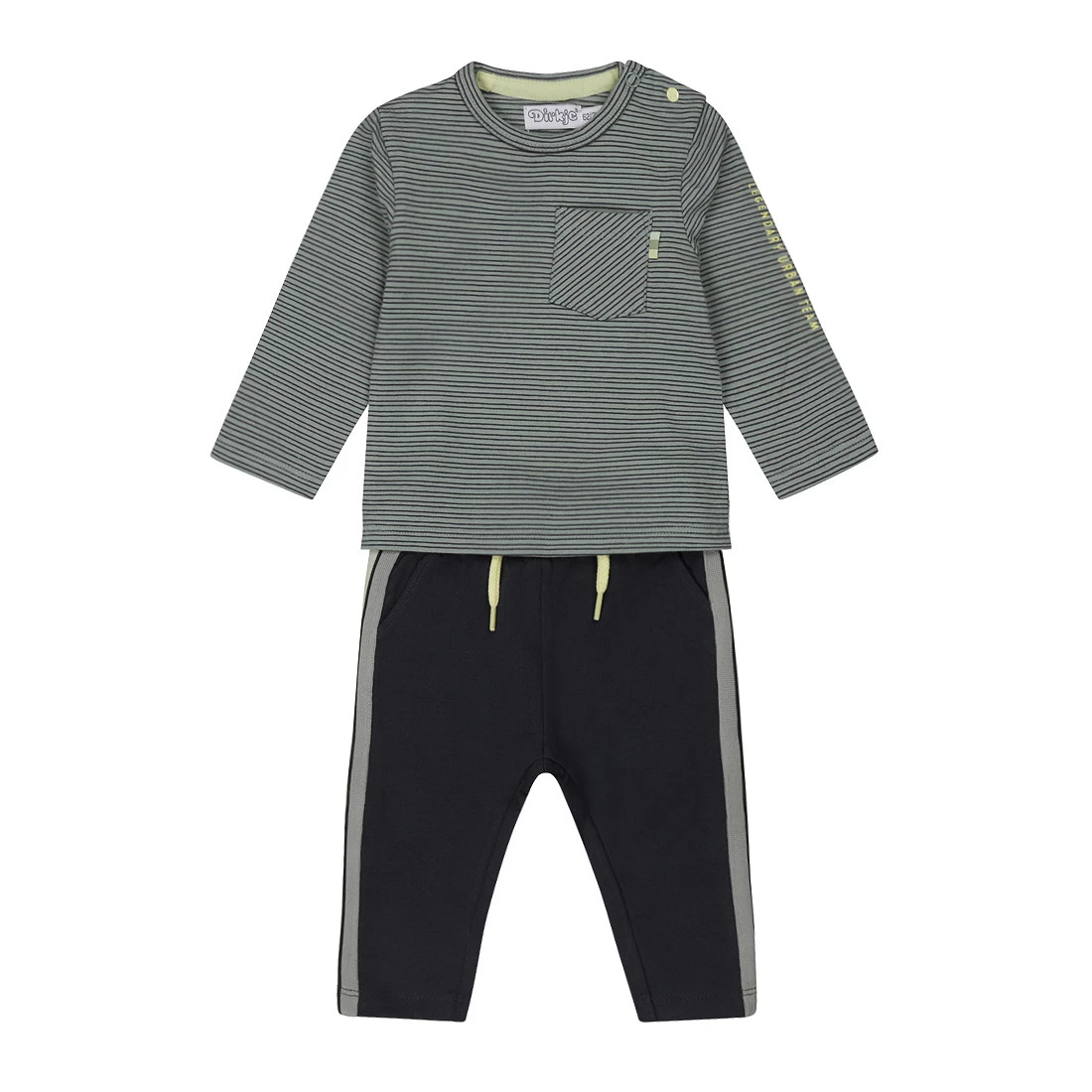 Dirkje Skate Dusty Green Maat 68 2-delige Set S48636-31 W23 3 Dirkje Skate Dusty Green Maat 68 2-delige Set S48636-31 W23