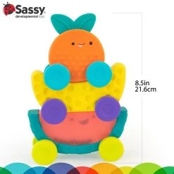 Sassy Stackin' Fruit Cars Stapeltoren S80811 10 Sassy Stackin' Fruit Cars Stapeltoren S80811 -Babyproducten Winkel sassy stackin fruit cars stapeltoren 3