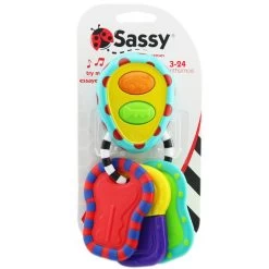 Sassy Tactile Tunes Sleutelbos Bijtspeeltje S80158 -Babyproducten  Winkel sassy tactile tunes sleutelbos bijtspeeltje 2
