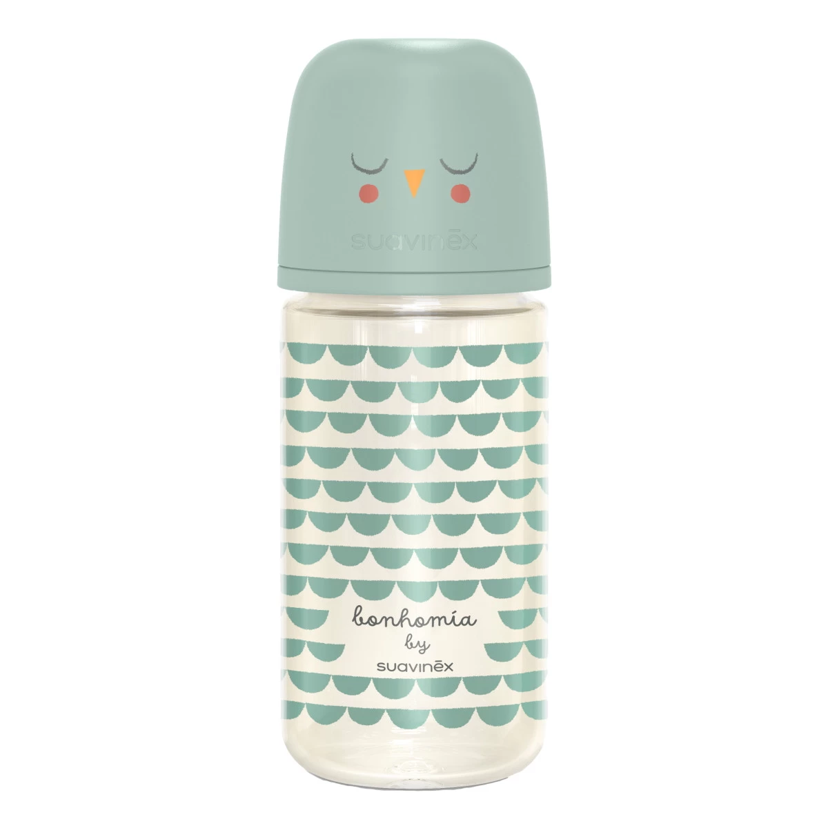 Suavinex Bonhomia Feather Green 240 Ml Glazen Fles SXSBX5079822 3 Suavinex Bonhomia Feather Green 240 Ml Glazen Fles SXSBX5079822