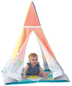 Infantino Large Teepee Gym Speelkleed BK-216143 -Babyproducten  Winkel teepee sfeer 3