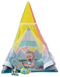 Infantino Large Teepee Gym Speelkleed BK-216143 -Babyproducten  Winkel teepee sfeer 4