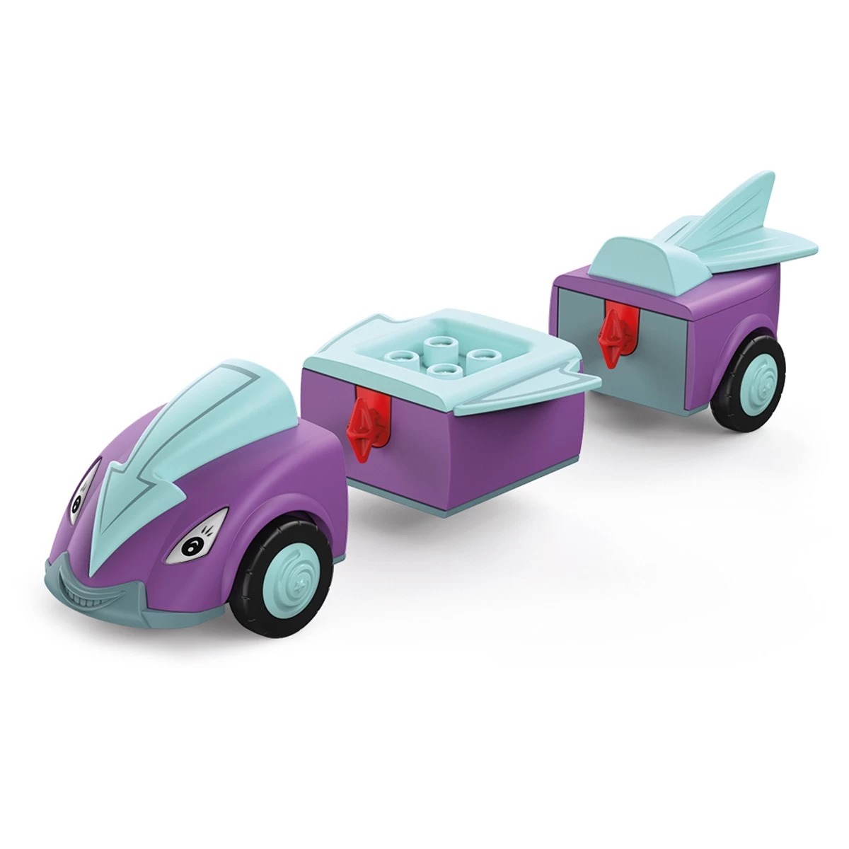 Toddys Jim Jumpy Educatieve Modulaire Speelgoedauto Met Pop TO-0114 4 Toddys Jim Jumpy Educatieve Modulaire Speelgoedauto Met Pop TO-0114 - Afbeelding 2