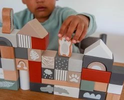 Tryco 50 Stuks Houten Blokken TR-353001 -Babyproducten  Winkel tr 353001 tryco wooden 50pcs blocks 07