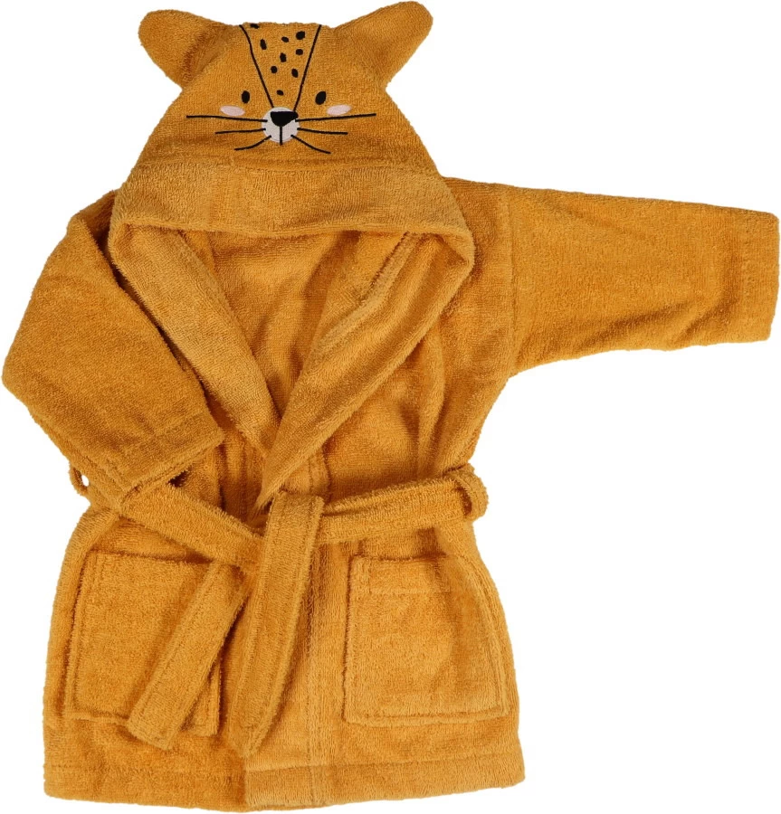 Blush & Blossom Leopard Lenny 0-1jr Badstof Badjas TR-BB4201