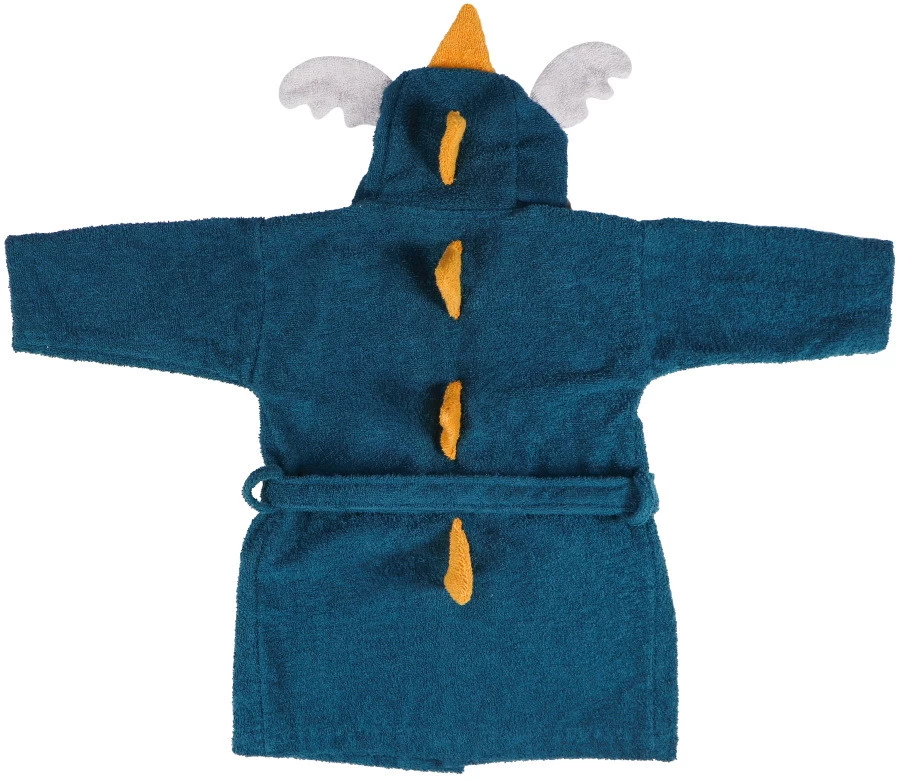 Blush & Blossom Dragon Diego 0-1jr Badstof Badjas TR-BB4206 - Afbeelding 3