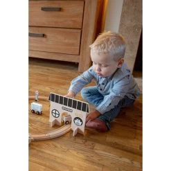 Tryco Houten Treinbaanset - Basis TR-353076 -Babyproducten  Winkel tryco tr 353076 02