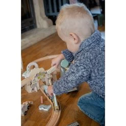 Tryco Houten Treinbaanset - Uitbreidingsset Bouwplaats TR-353080 -Babyproducten  Winkel tryco tr 353080 04