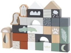 Tryco 50 Stuks Houten Blokken TR-353001 -Babyproducten  Winkel tryco 50 stuks houten blokken tr 353001