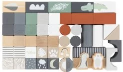 Tryco 50 Stuks Houten Blokken TR-353001 -Babyproducten  Winkel tryco 50 stuks houten blokken tr 353001 2