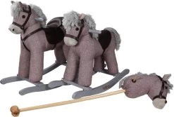 Tryco Milo Roze Stokpaard Met Geluid TR-120113 -Babyproducten  Winkel tryco horse pink 1920x1920 2 1