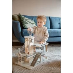 Tryco Houten Garage Incl. Speeltjes TR-303024 -Babyproducten  Winkel tryco houten garage incl. speeltjes tr 303024 3
