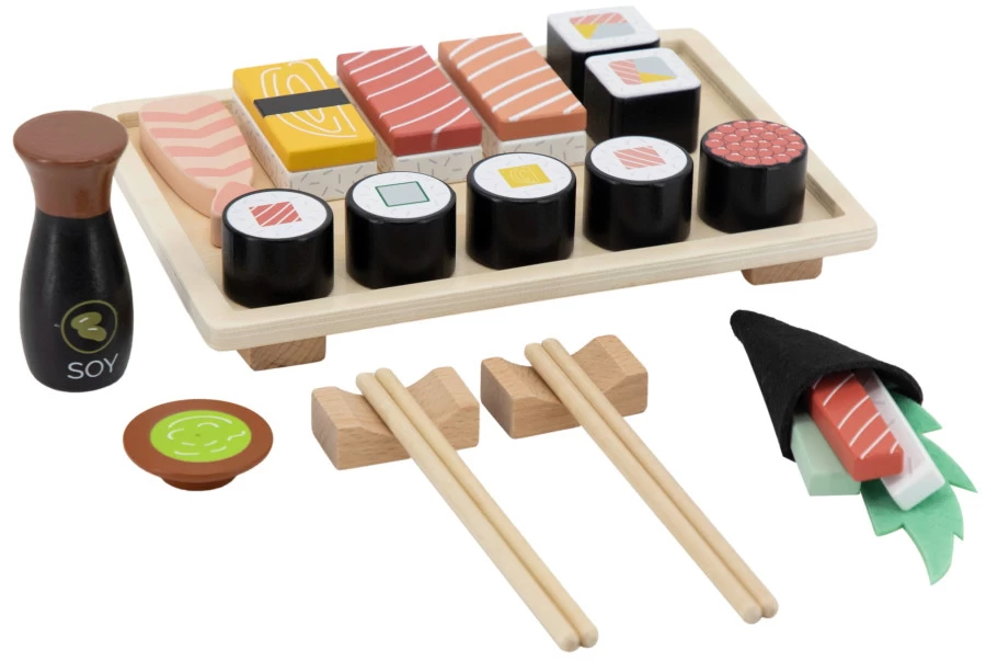 Tryco Houten Sushi Set TR-353012 3 Tryco Houten Sushi Set TR-353012